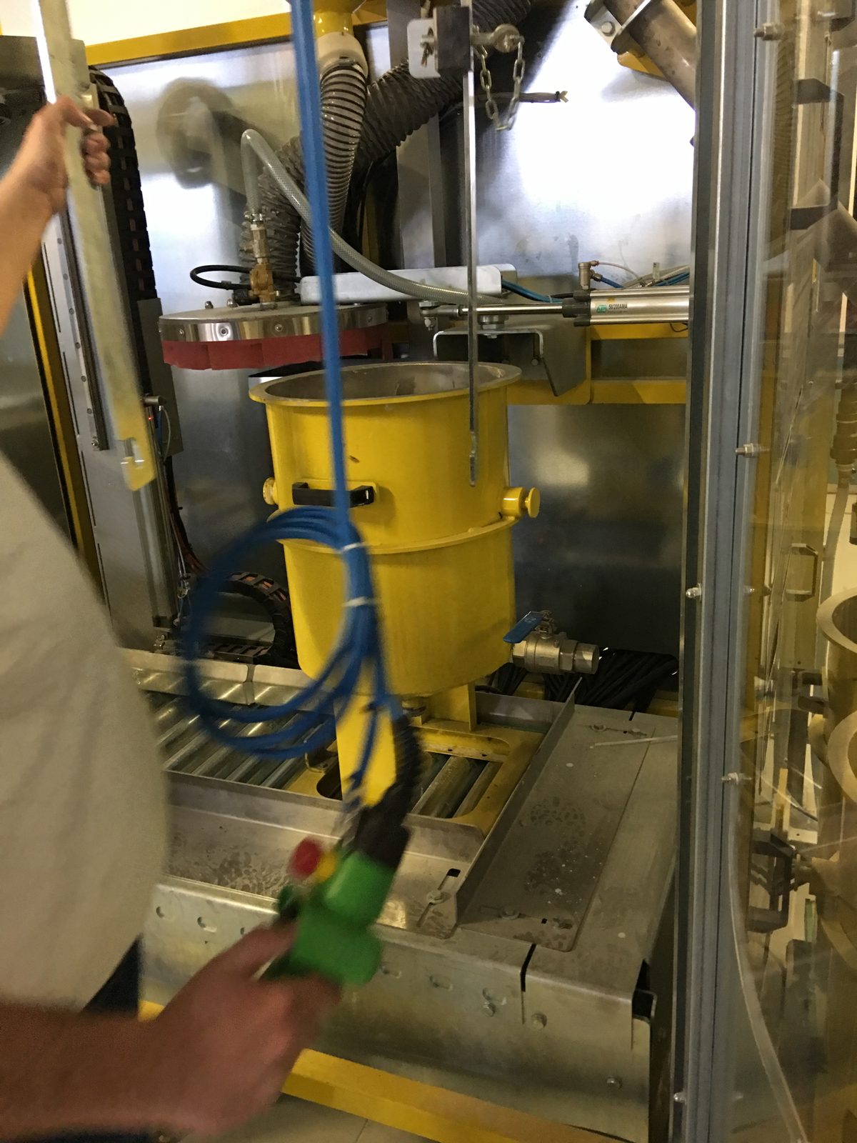 Impianto di miscelazione materie prime