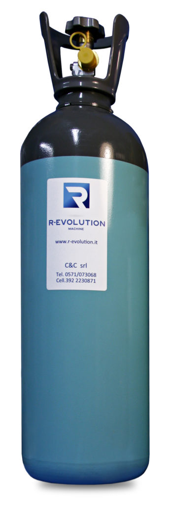 Bombola CO₂ in acciaio
